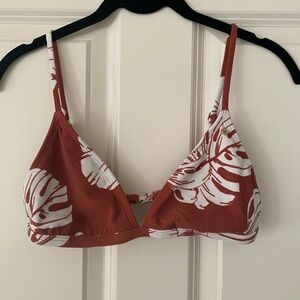 ROXY Monstera Leaf Bikini Top Medium